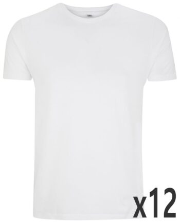 Plain White T-Shirt (12-Pack)